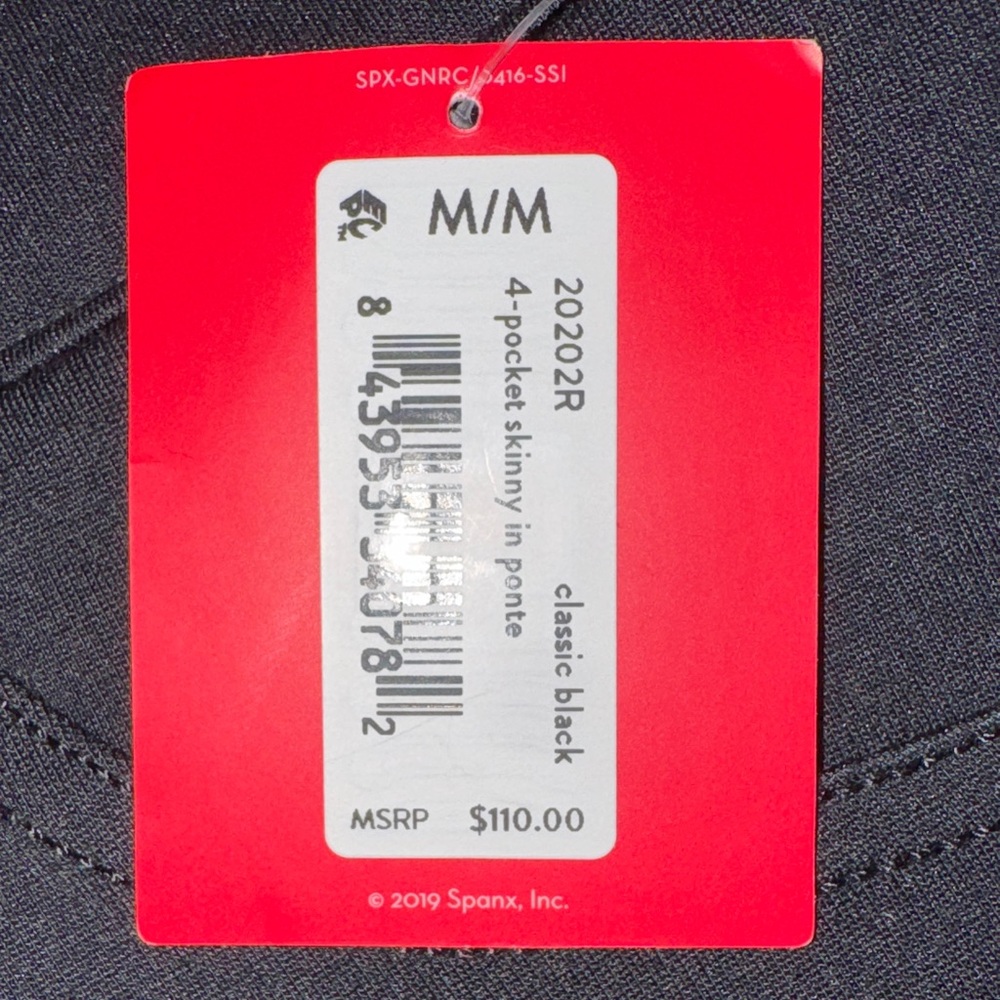 SPANX Women's Black Pants - Picture 3 of 5